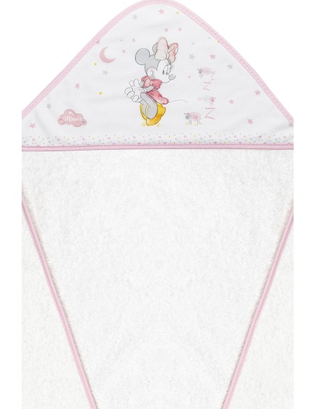 Capa de Baño Counting Sheep Minnie Bco/Rosa