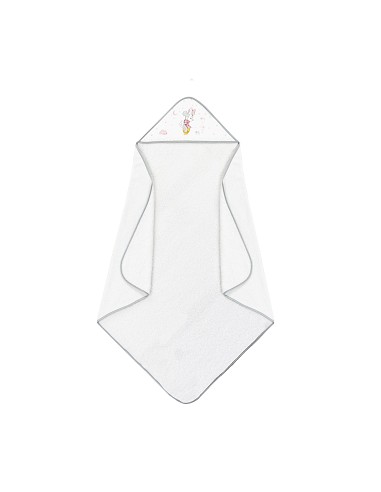 Capa de Baño Counting Sheep Minnie Bco/Gris