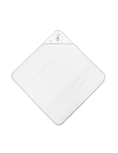 Capa de Baño Counting Sheep Minnie Bco/Gris