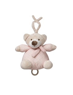 Peluche Musical Mod Osito Rosa