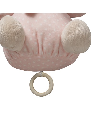 Peluche Musical Mod Osito Rosa