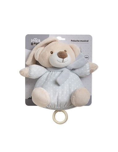 Peluche Musical Mod Osito Gris
