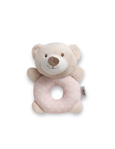 Sonajero Peluche Mod Osito Rosa