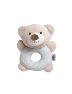 Sonajero Peluche Mod Osito Gris