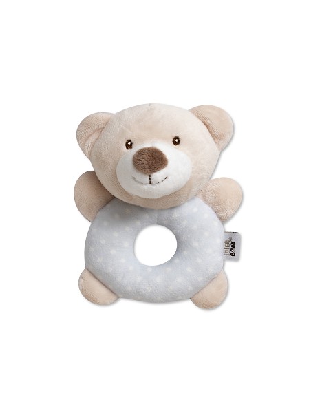 Sonajero Peluche Mod Osito Gris