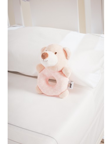 Sonajero Peluche Mod Osito Gris