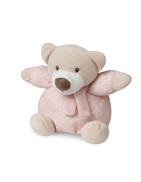 Peluche Grande Sonajero Mod Osito Rosa