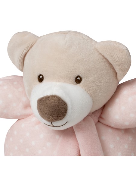 Peluche Grande Sonajero Mod Osito Rosa