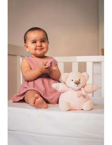 Peluche Grande Sonajero Mod Osito Rosa