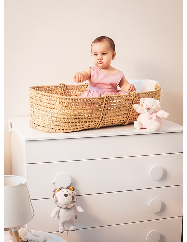 Peluche Grande Sonajero Mod Osito Rosa