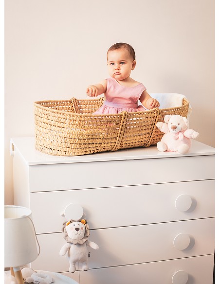 Peluche Grande Sonajero Mod Osito Rosa