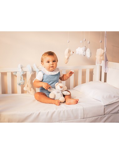 Peluche Grande Sonajero Mod Osito Rosa