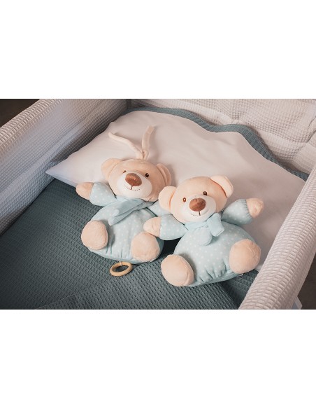 Peluche Grande Sonajero Mod Osito Gris