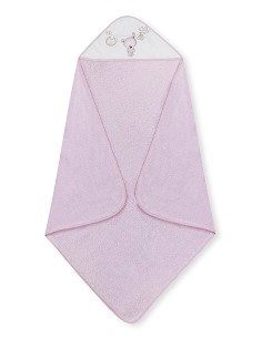 Capa de Baño 1 1 Mt Mod Tendedero Oso + Peine y Cepillo Rosa