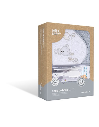 Capa de Baño 1 1 Mt Mod Tendedero Oso + Peine y...