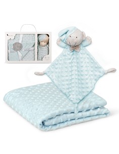 Manta Burbuja + Dou Dou Mod Osito Verde