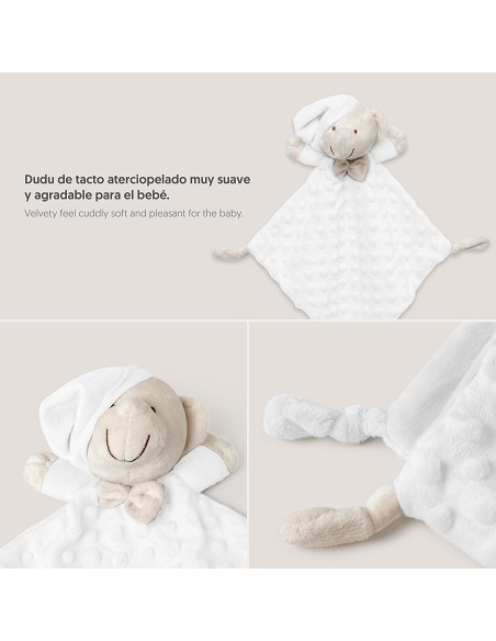 Manta Burbuja + Dou Dou Mod Osito Blanco