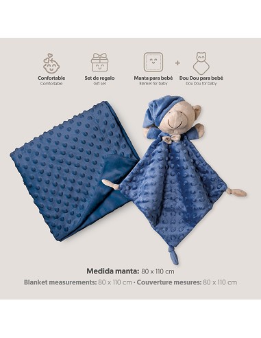 Manta Burbuja + Dou Dou Mod Osito Marino