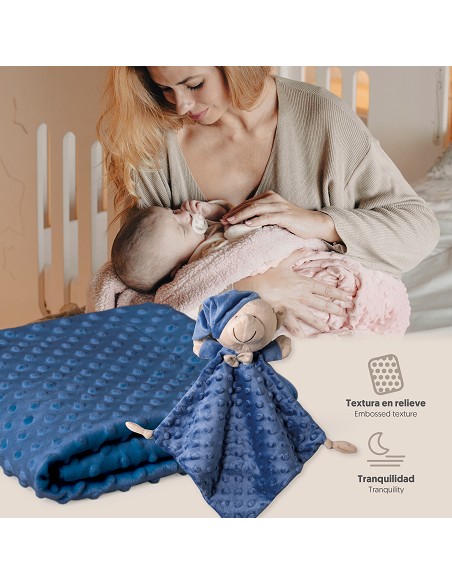 Manta Burbuja + Dou Dou Mod Osito Marino