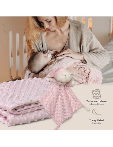 Manta Burbuja + Dou Dou Mod Osito Rosa Maquillaje