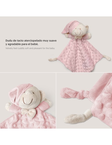 Manta Burbuja + Dou Dou Mod Osito Rosa Maquillaje