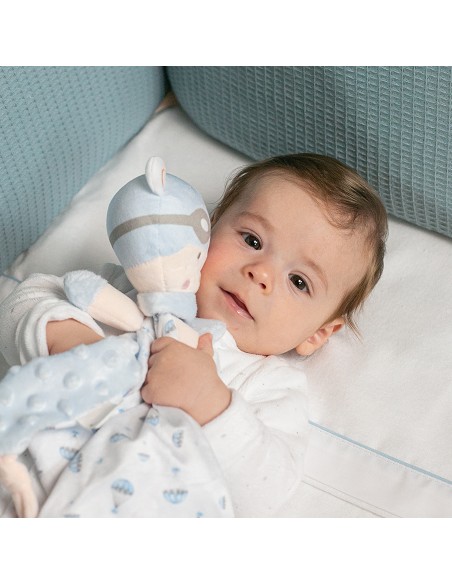 Manta Borreguillo Mod Paracaidista+Dou-Dou  Mod Paracaidista Gris