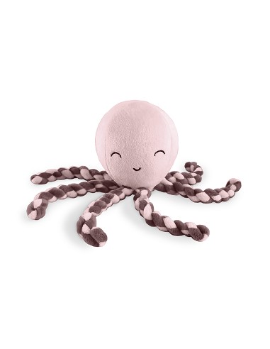 Peluche+Manta Mod Pulpo Rosa