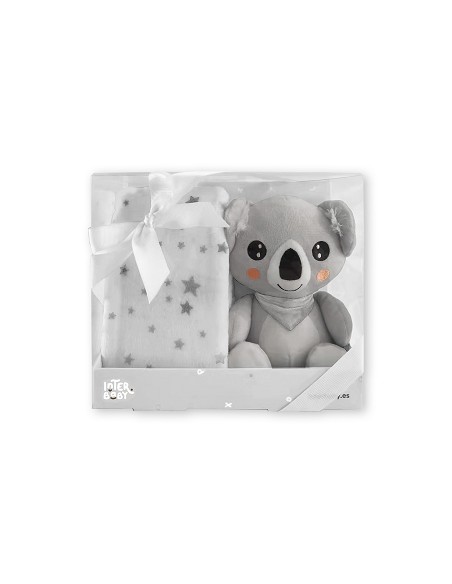 Peluche+Manta Mod Koala Gris