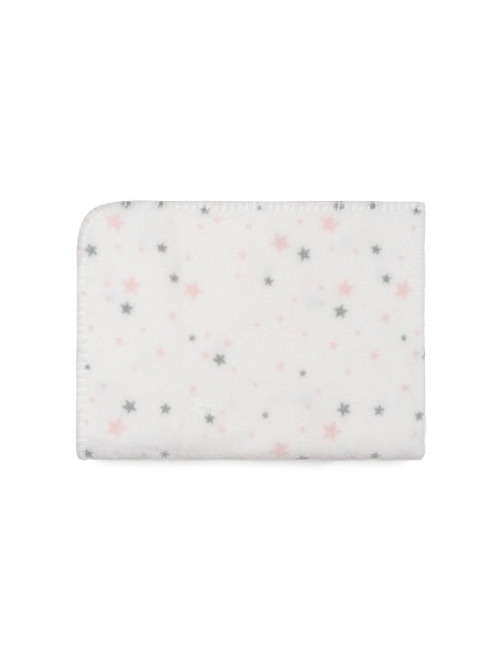 Peluche+Manta Estrella Conejo Rosa