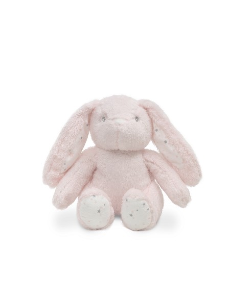 Peluche+Manta Estrella Conejo Rosa