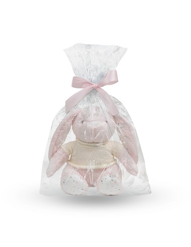 Peluche Para Bordar Modelo Conejo Rosa