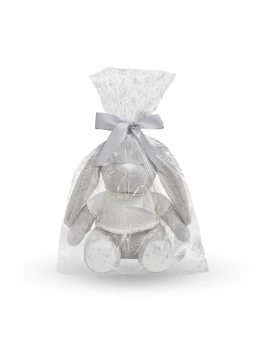 Peluche Para Bordar Modelo Conejo Gris