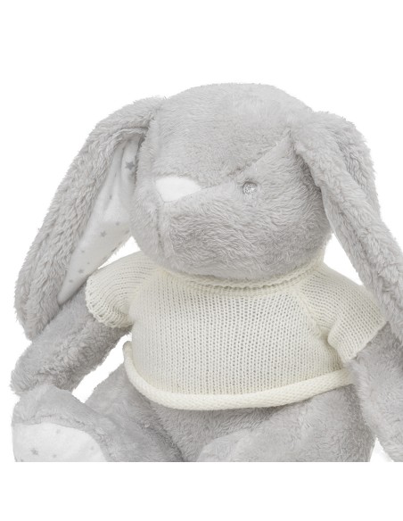 Peluche Para Bordar Modelo Conejo Gris