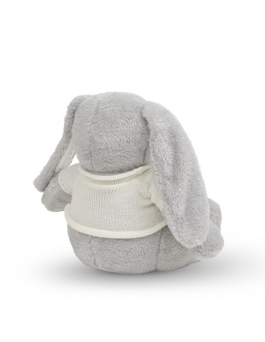 Peluche Para Bordar Modelo Conejo Gris