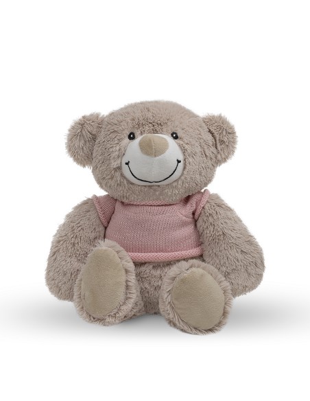 Peluche Para Bordar Modelo Bear Rosa