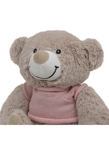 Peluche Para Bordar Modelo Bear Rosa
