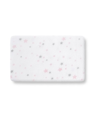 Set Peluche Crochet Jirafa+Manta Estrella Rosa