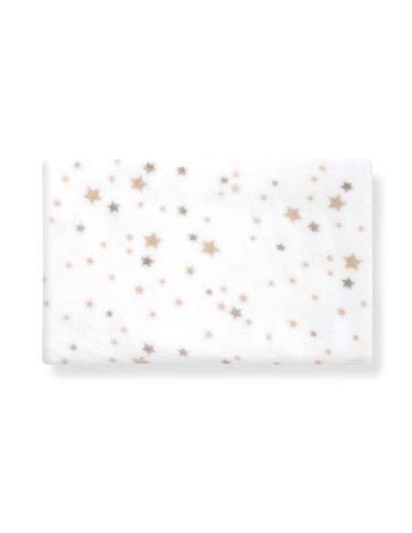 Set Peluche Crochet Jirafa+Manta Estrella Beig