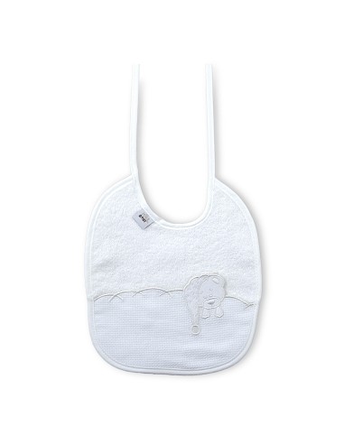 Pack 2 Baberos Bco/Gris