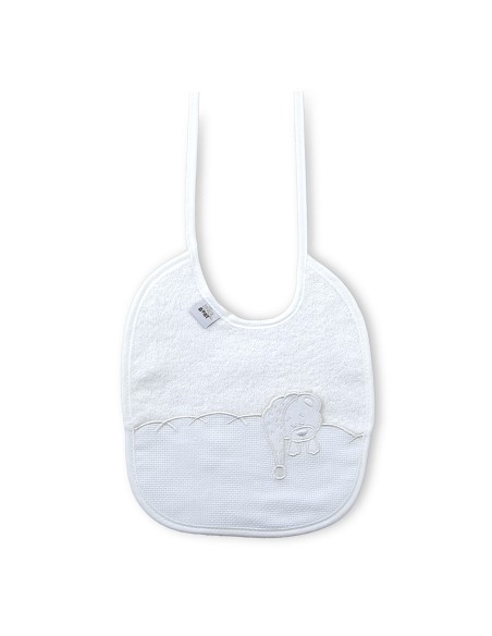 Pack 2 Baberos Bco/Gris