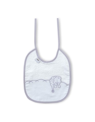 Pack 2 Baberos Bco/Gris