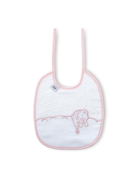 Pack 2 Baberos Rosa/Gris