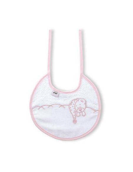 Pack 2 Baberos Rosa/Gris