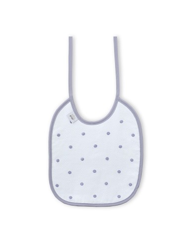 Pack 2 Baberos Bco/Gris