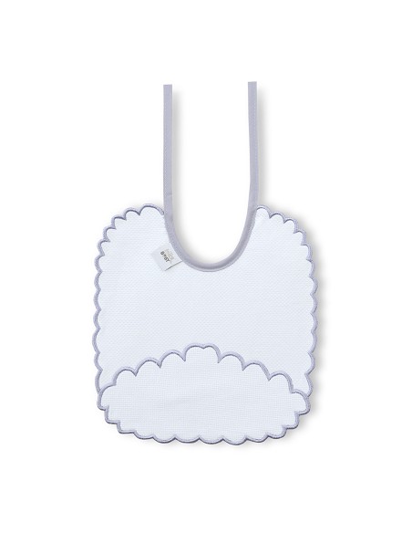 Pack 2 Baberos Bco/Gris