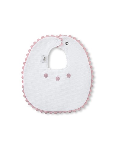 Pack 2 Baberos Rosa/Gris