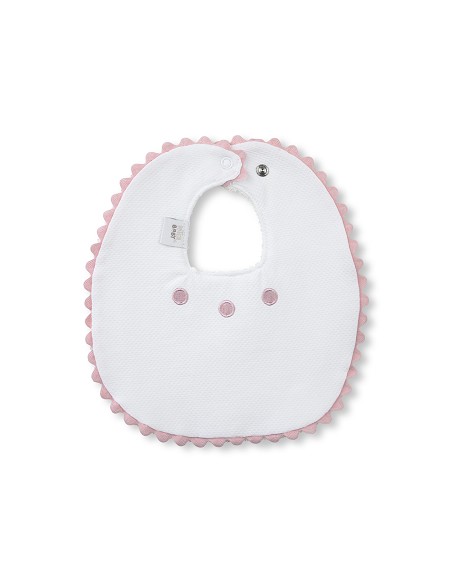 Pack 2 Baberos Rosa/Gris