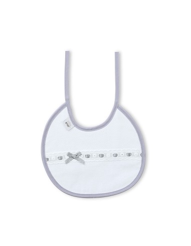 Pack 2 Baberos Bco/Gris