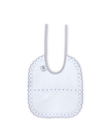 Pack 2 Baberos Bco/Gris