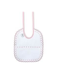 Pack 2 Baberos Rosa/Gris 2